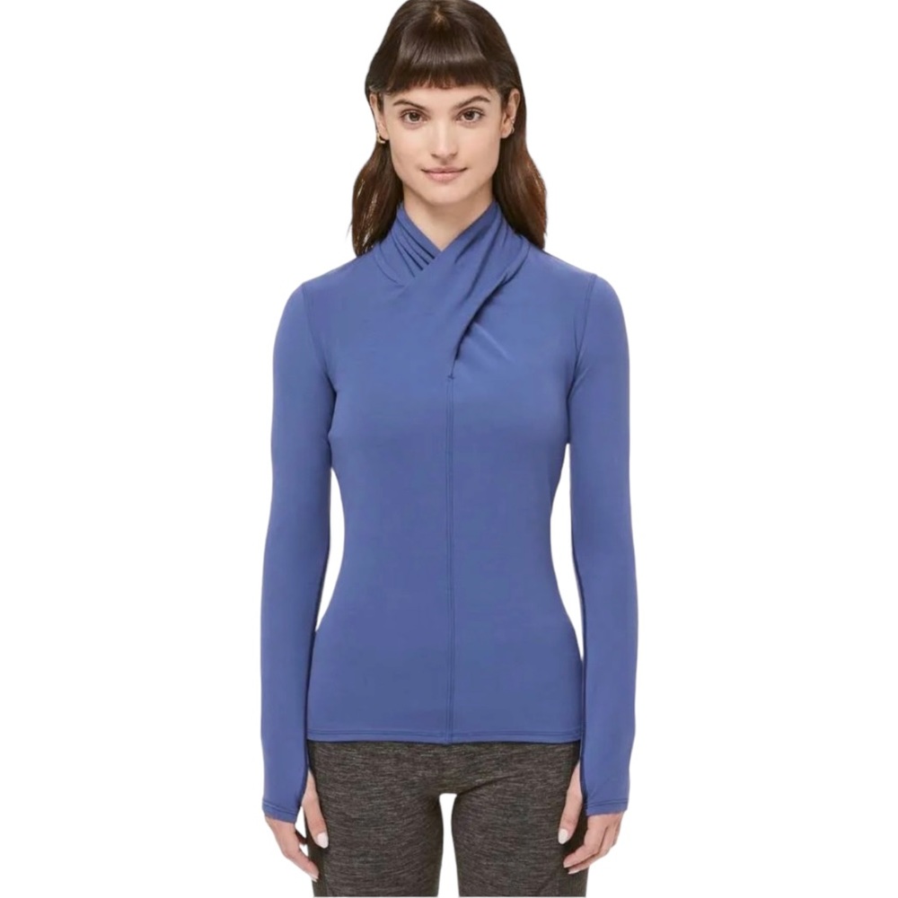 Lululemon Ethereal Long Sleeve in Gatsby Blue